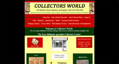 Desktop Screenshot of collectorsworld-nottingham.com